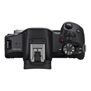 Canon EOS R50 Mirrorless Camera with 18-45mm Lens