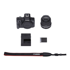 Canon EOS R50 Mirrorless Camera with 18-45mm Lens