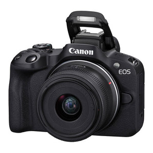 Canon EOS R50 Mirrorless Camera with 18-45mm and 55-210mm Lenses