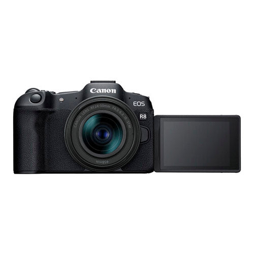 Canon EOS R8 Mirrorless Camera with RF 24-50mm f/4.5 6.3 IS STM Lens