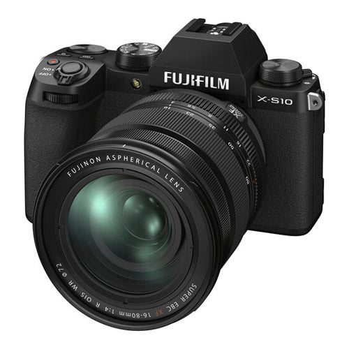 FUJIFILM X-S10 Mirrorless Camera with 16-80mm Lens