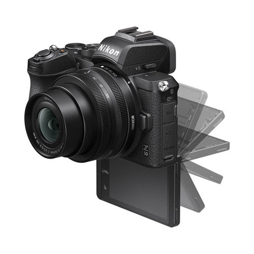 Nikon Z50 Mirrorless Camera with 16-50mm and 50-250mm Lenses