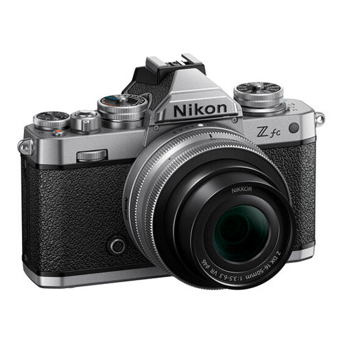 Nikon Zfc Mirrorless Camera with NIKKOR Z DX 16-50mm F/3.5-6.3 VR Silver Lens