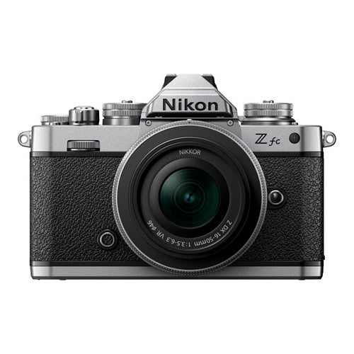 Nikon Zfc Mirrorless Camera with NIKKOR Z DX 16-50mm F/3.5-6.3 VR Silver Lens