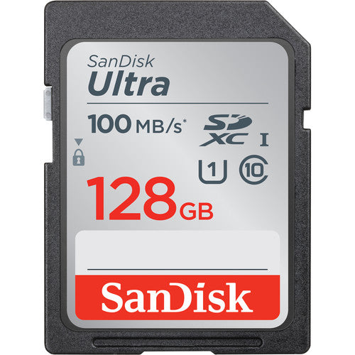 Sandisk Ultra 128GB 100MB/S SDXC UHS I Card