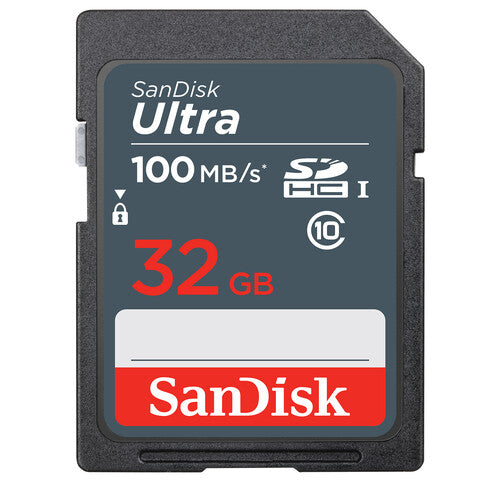 Sandisk Ultra 32GB 100MB/S SDXC UHS I Card