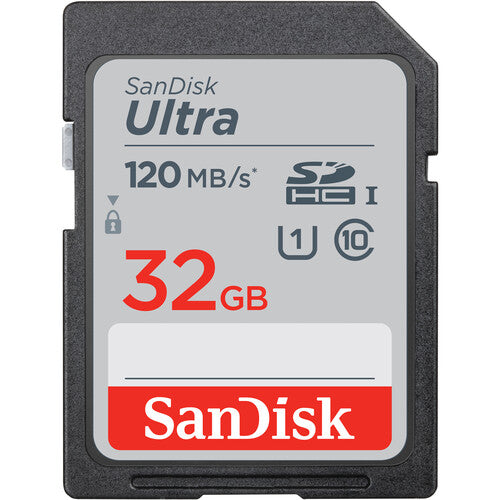 Sandisk Ultra 32GB 120MB/S SDXC UHS I Card
