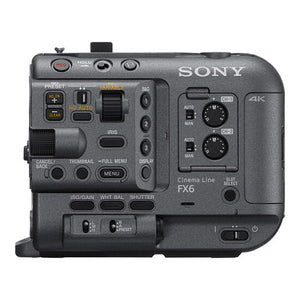 Sony FX6 Full-Frame Cinema Camera (Body Only)