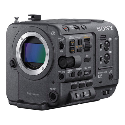 Sony FX6 Full-Frame Cinema Camera (Body Only)