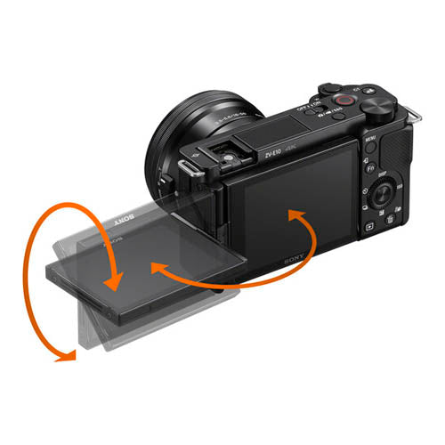 Sony ZV-E10 Mirrorless Camera with 16-50mm Lens