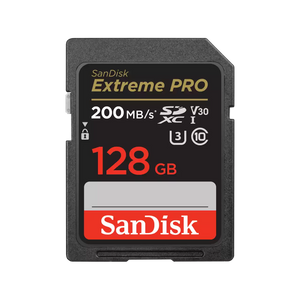 Sandisk Extreme PRO 128GB UHS-I Card V30 SDXC Card