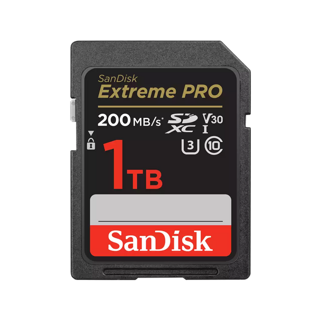 Sandisk Extreme PRO 1TB UHS-I Card V30 SDXC Card