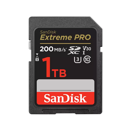 Sandisk Extreme Pro 1TB SDXC UHS-I Card